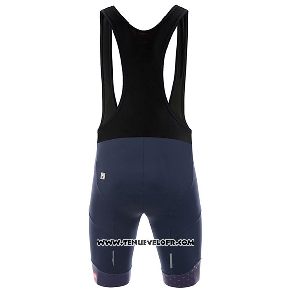 2017 Maillot Ciclismo Cero Vuelta Espana Noir Manches Courtes et Cuissard